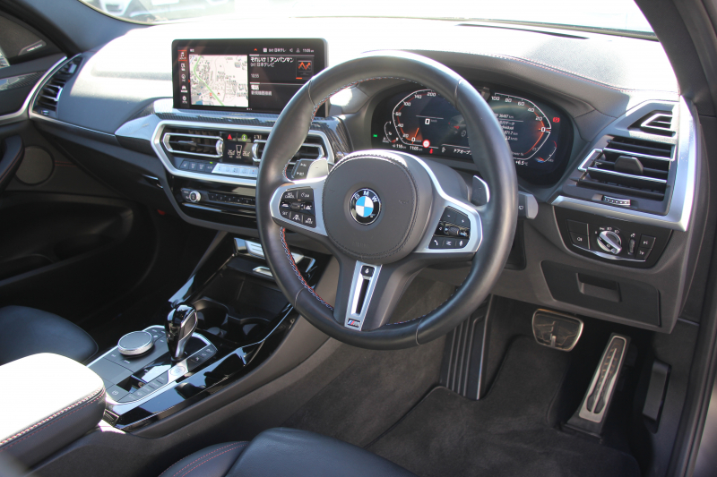 BMW X3 M40d Mｽﾎﾟｰﾂｴﾃﾞｨｼｮﾝ 30台限定車 後期ﾓﾃﾞﾙ Individualﾏｯﾄﾌﾞﾗｯｸ ｾﾚｸﾄP ﾏｲﾙﾄﾞHV ﾊﾟﾉﾗﾏｻﾝR 全席ﾋｰﾀｰ黒革 ﾊｰﾏﾝｶｰﾄﾞﾝ ｱﾀﾞﾌﾟﾃｨﾌﾞMｻｽ ﾘｱｼｰﾄ可倒調整 Mｼｰﾄﾍﾞﾙﾄ ﾚｯﾄﾞｷｬﾘﾊﾟｰ 追従ACC HUD ｱｯﾌﾟﾙｶｰﾌﾟﾚｲ  ﾀｯﾁ画面ﾅﾋﾞ2年保証