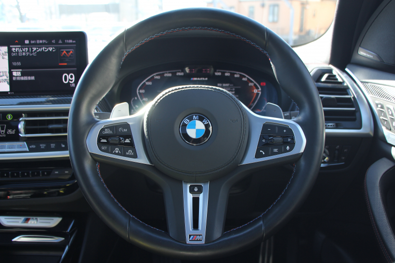 BMW X3 M40d Mｽﾎﾟｰﾂｴﾃﾞｨｼｮﾝ 30台限定車 後期ﾓﾃﾞﾙ Individualﾏｯﾄﾌﾞﾗｯｸ ｾﾚｸﾄP ﾏｲﾙﾄﾞHV ﾊﾟﾉﾗﾏｻﾝR 全席ﾋｰﾀｰ黒革 ﾊｰﾏﾝｶｰﾄﾞﾝ ｱﾀﾞﾌﾟﾃｨﾌﾞMｻｽ ﾘｱｼｰﾄ可倒調整 Mｼｰﾄﾍﾞﾙﾄ ﾚｯﾄﾞｷｬﾘﾊﾟｰ 追従ACC HUD ｱｯﾌﾟﾙｶｰﾌﾟﾚｲ  ﾀｯﾁ画面ﾅﾋﾞ2年保証