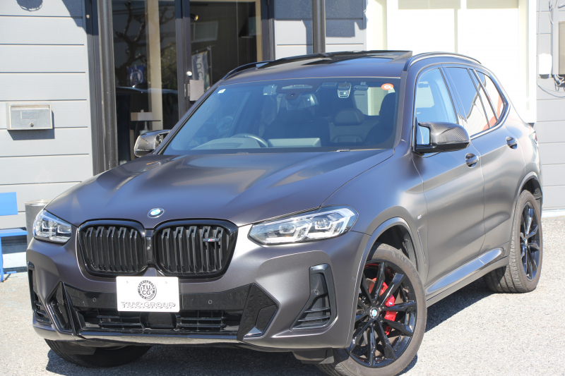 BMW X3 M40d Mｽﾎﾟｰﾂｴﾃﾞｨｼｮﾝ 30台限定車 後期ﾓﾃﾞﾙ Individualﾏｯﾄﾌﾞﾗｯｸ ｾﾚｸﾄP ﾏｲﾙﾄﾞHV ﾊﾟﾉﾗﾏｻﾝR 全席ﾋｰﾀｰ黒革 ﾊｰﾏﾝｶｰﾄﾞﾝ ｱﾀﾞﾌﾟﾃｨﾌﾞMｻｽ ﾘｱｼｰﾄ可倒調整 Mｼｰﾄﾍﾞﾙﾄ ﾚｯﾄﾞｷｬﾘﾊﾟｰ 追従ACC HUD ｱｯﾌﾟﾙｶｰﾌﾟﾚｲ  ﾀｯﾁ画面ﾅﾋﾞ2年保証