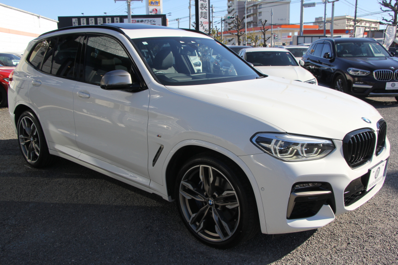 BMW X3 M40i ｾﾚｸﾄP ﾊﾟﾉﾗﾏｻﾝﾙｰﾌ 全席ﾋｰﾀｰ黒革 ﾊｰﾏﾝｶｰﾄﾞﾝ 387馬力 直6ｶﾞｿﾘﾝﾀｰﾎﾞBMWﾗｲﾌﾞｺｯｸﾋﾟｯﾄﾞｱﾀﾞﾌﾟﾃｨﾌﾞMｻｽ Mｽﾎﾟｰﾂﾌﾞﾚｰｷ ﾘｱｼｰﾄ可倒調整 360度ｶﾒﾗ ﾀｯﾁ画面HDDﾅﾋﾞTV ｱｯﾌﾟﾙｶｰﾌﾟﾚｲ LEDﾍｯﾄﾞﾗｲﾄ 電動ﾄﾗﾝｸ 2年保証