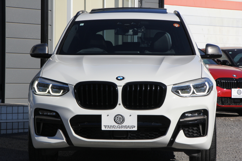 BMW X3 M40i ｾﾚｸﾄP ﾊﾟﾉﾗﾏｻﾝﾙｰﾌ 全席ﾋｰﾀｰ黒革 ﾊｰﾏﾝｶｰﾄﾞﾝ 387馬力 直6ｶﾞｿﾘﾝﾀｰﾎﾞBMWﾗｲﾌﾞｺｯｸﾋﾟｯﾄﾞｱﾀﾞﾌﾟﾃｨﾌﾞMｻｽ Mｽﾎﾟｰﾂﾌﾞﾚｰｷ ﾘｱｼｰﾄ可倒調整 360度ｶﾒﾗ ﾀｯﾁ画面HDDﾅﾋﾞTV ｱｯﾌﾟﾙｶｰﾌﾟﾚｲ LEDﾍｯﾄﾞﾗｲﾄ 電動ﾄﾗﾝｸ 2年保証