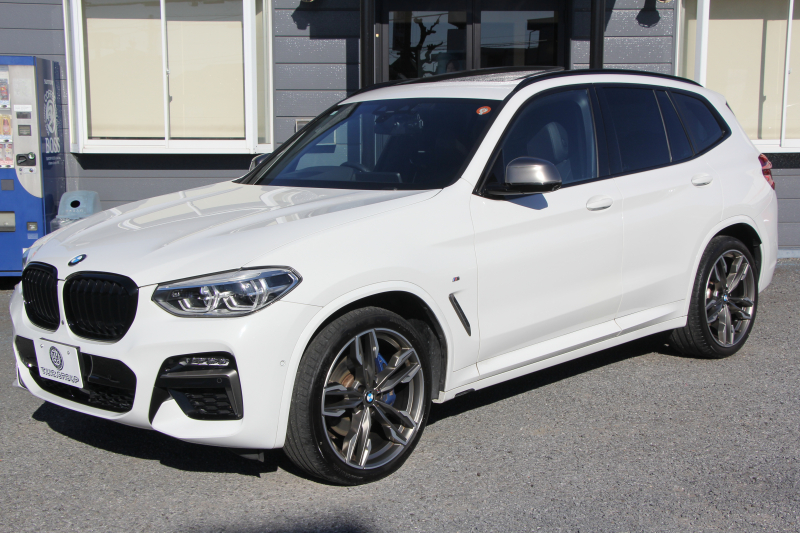 BMW X3 M40i ｾﾚｸﾄP ﾊﾟﾉﾗﾏｻﾝﾙｰﾌ 全席ﾋｰﾀｰ黒革 ﾊｰﾏﾝｶｰﾄﾞﾝ 387馬力 直6ｶﾞｿﾘﾝﾀｰﾎﾞBMWﾗｲﾌﾞｺｯｸﾋﾟｯﾄﾞｱﾀﾞﾌﾟﾃｨﾌﾞMｻｽ Mｽﾎﾟｰﾂﾌﾞﾚｰｷ ﾘｱｼｰﾄ可倒調整 360度ｶﾒﾗ ﾀｯﾁ画面HDDﾅﾋﾞTV ｱｯﾌﾟﾙｶｰﾌﾟﾚｲ LEDﾍｯﾄﾞﾗｲﾄ 電動ﾄﾗﾝｸ 2年保証