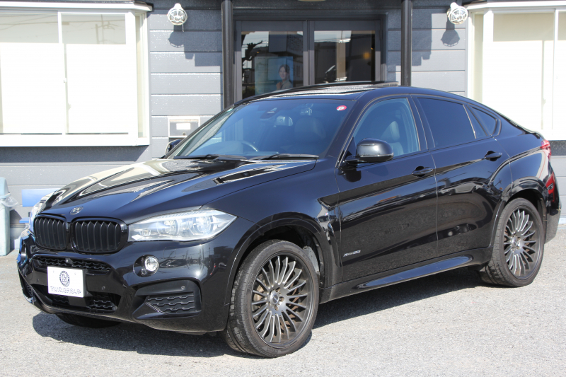 BMW X6 Xdrive35i Mｽﾎﾟｰﾂ ｾﾚｸﾄP ｻﾝﾙｰﾌ 全席ﾋｰﾀｰ黒革 TWS22ｲﾝﾁAW LEDﾍｯﾄﾞﾗｲﾄ ｱﾀﾞﾌﾟﾃｨﾌﾞMｻｽ 全ﾄﾞｱｿﾌﾄｸﾛｰｽﾞiﾄﾞﾗｲﾌﾞHDDﾅﾋﾞTV 360度ｶﾒﾗ 電動ﾄﾗﾝｸ 追従ACC HUD 衝突軽減ﾌﾞﾚｰｷ 車線逸脱警告 歩行者警告 2年保証
