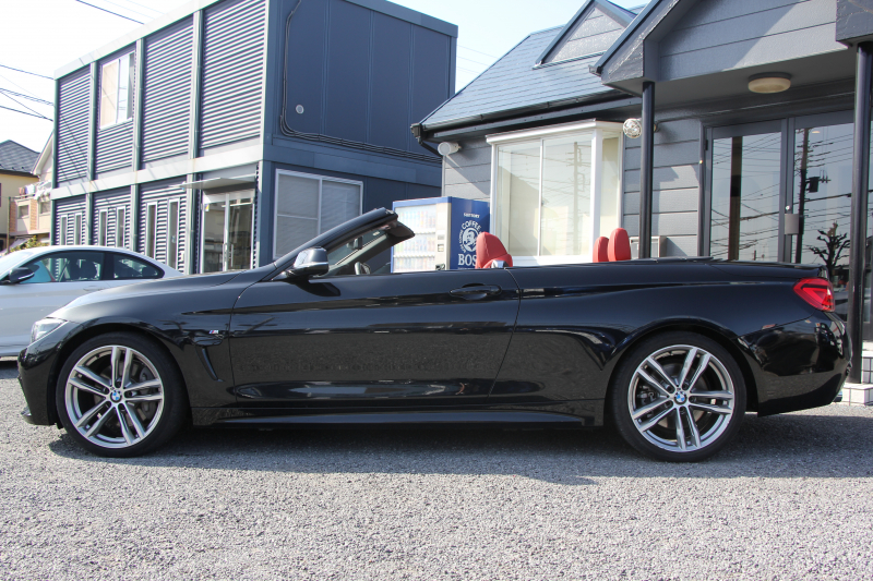 BMW 4シリーズ 440i ｶﾌﾞﾘｵﾚ Mｽﾎﾟｰﾂ ﾌﾟﾗｽP 後期 ﾌｪｲｽﾘﾌﾄ後 ｺｰﾗﾙﾚｯﾄﾞﾚｻﾞｰ ｼｰﾄﾋｰﾀｰ ｴｱｶﾗｰ B58新ｴﾝｼﾞﾝ 326馬力 19AW HUD 追従ACC ﾚｰﾝﾁｪﾝｼﾞ警告 ﾊｰﾏﾝｶｰﾄﾞﾝ 液晶ﾒｰﾀｰ ﾀｯﾁ画面HDDﾅﾋﾞTV LEDﾍｯﾄﾞﾗｲﾄ&ﾃｰﾙ 2年保証