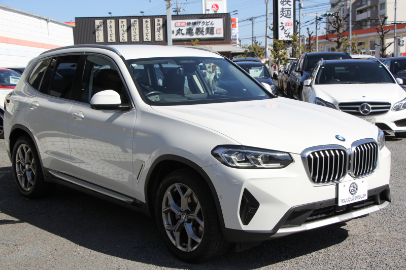 BMW X3 Xdrive20d 後期ﾓﾃﾞﾙ ﾋｰﾀｰ付合皮ﾚｻﾞｰ BMWﾗｲﾌﾞｺｯｸﾋﾟｯﾄ Applecarplay ﾀｯﾁ画面HDDﾅﾋﾞ追従ACC ｽﾃｱﾘﾝｸﾞｻﾎﾟｰﾄ 360度ｶﾒﾗ LEDﾍｯﾄﾞﾗｲﾄ ｵｰﾄﾊｲﾋﾞｰﾑ ｱﾝﾋﾞｴﾝﾄﾗｲﾄ 19AW 電動ﾘｱｹﾞｰﾄ 2年保証