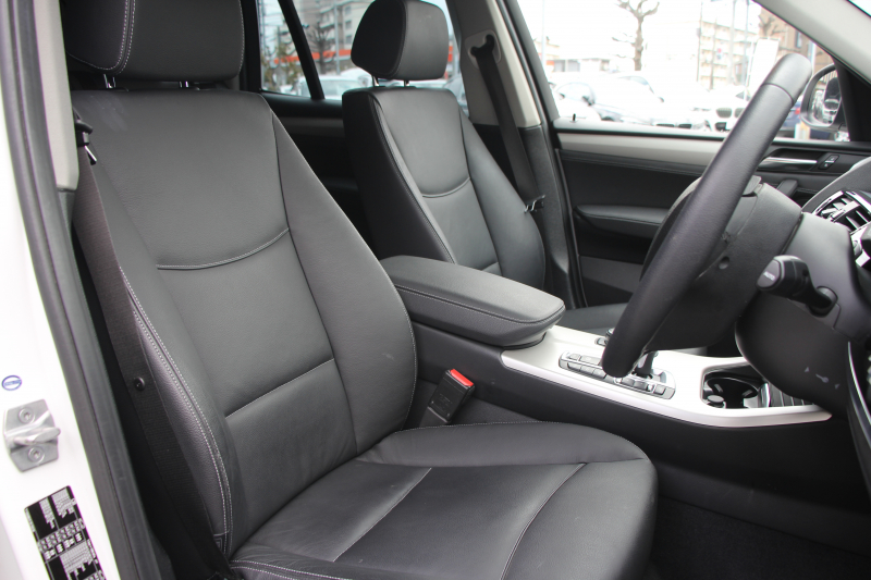 BMW X3 Xdrive20d 最終ﾓﾃﾞﾙ 4WD 1ｵｰﾅ ﾋｰﾀｰ黒革 追従ACC ﾚｰﾝﾁｪﾝｼﾞ警告 変更後新iﾄﾞﾗｲﾌﾞHDDﾅﾋﾞTV 360度ｶﾒﾗ Bｶﾒﾗ 電動ﾄﾗﾝｸ 衝突軽減ﾌﾞﾚｰｷ 車線変更警告 車線逸脱警告 Bluetooth接続 ｽﾏｰﾄｷｰ 2年保証