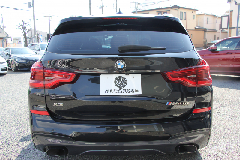 BMW X3 M40d ｾﾚｸﾄP 326馬力 3.0Lﾃﾞｨｰｾﾞﾙﾀｰﾎﾞﾊﾟﾉﾗﾏｻﾝﾙｰﾌ 全席ﾋｰﾀｰ黒革 ﾊｰﾏﾝｶｰﾄﾞﾝｻﾗｳﾝﾄﾞ3Ddesignｶｰﾎﾞﾝｽﾎﾟｲﾗｰ HUD 専用21AW Mｽﾎﾟｰﾂﾃﾞﾌ&ﾌﾞﾚｰｷ 追従ACC ｽﾃｱﾘﾝｸﾞｻﾎﾟｰﾄ ﾀｯﾁ画面HDDﾅﾋﾞTV 360度ｶﾒﾗ 電動ﾄﾗﾝｸ 2年保証