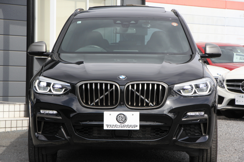 BMW X3 M40i ｾﾚｸﾄP ﾌｧｽﾄﾄﾗｯｸP 387馬力 直6ﾀｰﾎﾞﾊﾟﾉﾗﾏｻﾝﾙｰﾌ ﾊｰﾏﾝｶｰﾄﾞﾝｻｳﾝﾄﾞﾋｰﾀｰ黒革 Mｽﾎﾟｰﾂｼｰﾄ ｱﾀﾞﾌﾟﾃｨﾌﾞMｻｽ individual21AW BMWﾗｲﾌﾞｺｯｸﾋﾟｯﾄﾞﾘｱｼｰﾄ可倒調整 360度ｶﾒﾗ ﾀｯﾁ画面HDDﾅﾋﾞTV ｱｯﾌﾟﾙｶｰﾌﾟﾚｲ 2年保証