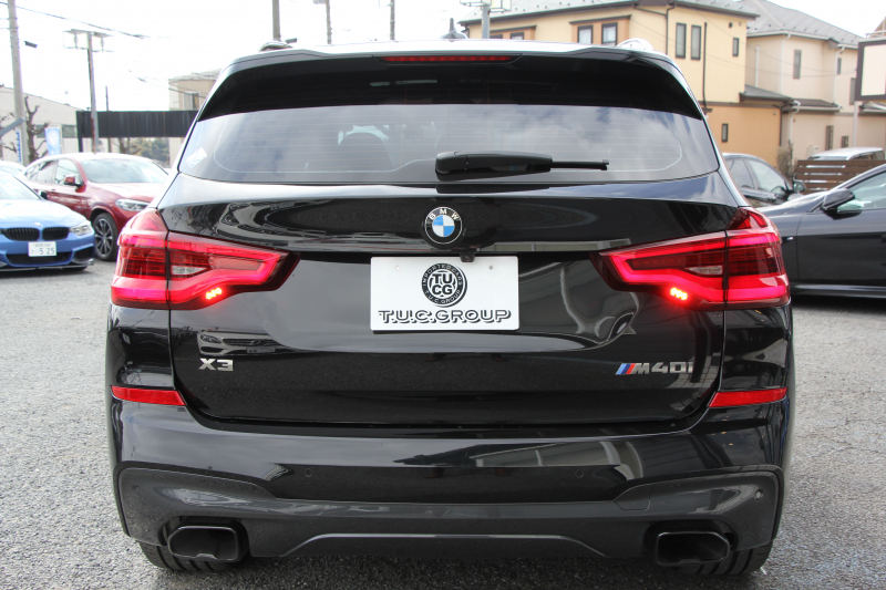 BMW X3 M40i ｾﾚｸﾄP ﾌｧｽﾄﾄﾗｯｸP 387馬力 直6ﾀｰﾎﾞﾊﾟﾉﾗﾏｻﾝﾙｰﾌ ﾊｰﾏﾝｶｰﾄﾞﾝｻｳﾝﾄﾞﾋｰﾀｰ黒革 Mｽﾎﾟｰﾂｼｰﾄ ｱﾀﾞﾌﾟﾃｨﾌﾞMｻｽ individual21AW BMWﾗｲﾌﾞｺｯｸﾋﾟｯﾄﾞﾘｱｼｰﾄ可倒調整 360度ｶﾒﾗ ﾀｯﾁ画面HDDﾅﾋﾞTV ｱｯﾌﾟﾙｶｰﾌﾟﾚｲ 2年保証