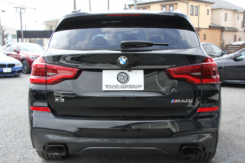 BMW X3 M40i ｾﾚｸﾄP ﾌｧｽﾄﾄﾗｯｸP 387馬力 直6ﾀｰﾎﾞﾊﾟﾉﾗﾏｻﾝﾙｰﾌ ﾊｰﾏﾝｶｰﾄﾞﾝｻｳﾝﾄﾞﾋｰﾀｰ黒革 Mｽﾎﾟｰﾂｼｰﾄ ｱﾀﾞﾌﾟﾃｨﾌﾞMｻｽ individual21AW BMWﾗｲﾌﾞｺｯｸﾋﾟｯﾄﾞﾘｱｼｰﾄ可倒調整 360度ｶﾒﾗ ﾀｯﾁ画面HDDﾅﾋﾞTV ｱｯﾌﾟﾙｶｰﾌﾟﾚｲ 2年保証