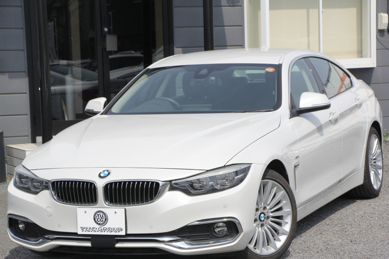 BMW 4シリーズ 420i ｸﾞﾗﾝｸｰﾍﾟﾗｸﾞｼﾞｭｱﾘｰ 後期 真珠色 ﾋｰﾀｰ黒革 液晶ﾒｰﾀｰ LEDﾍｯﾄﾞﾗｲﾄ&ﾃｰﾙ 追従ACC ﾚｰﾝﾁｪﾝｼﾞ警告 ﾌﾙｾｸﾞTV HDDﾅﾋﾞｸﾛｰﾑﾗｲﾝｴｸｽﾃﾘｱ 電動ﾄﾗﾝｸ 衝突軽減ﾌﾞﾚｰｷ 車線逸脱警告 歩行者警告 2年保証