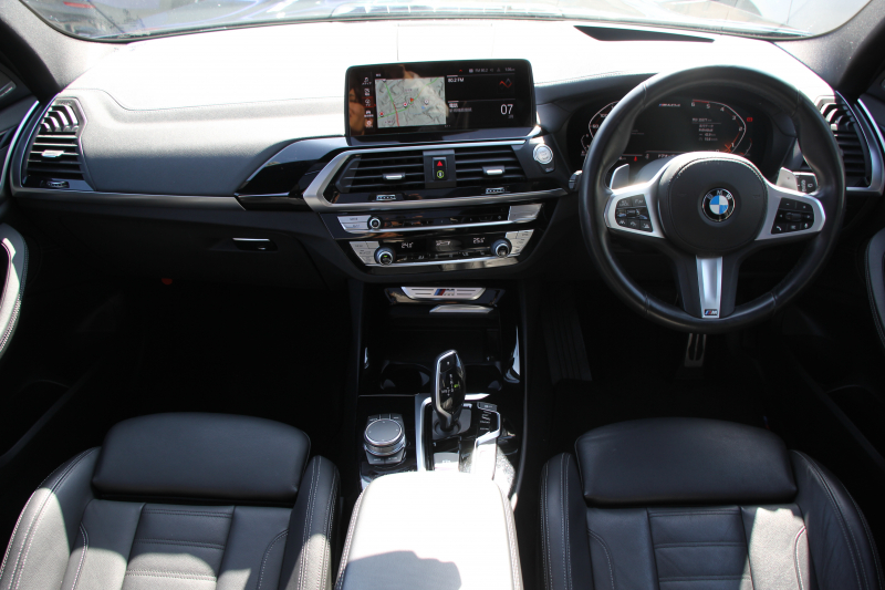 BMW X3 M40d ｾﾚｸﾄP NEWｲﾝﾃﾘｱ 326馬力 3.0Lﾃﾞｨｰｾﾞﾙﾀｰﾎﾞﾊﾟﾉﾗﾏｻﾝﾙｰﾌ 全ﾋｰﾀｰ黒革 ﾊｰﾏﾝｶｰﾄﾞﾝ BMWﾗｲﾌﾞｺｯｸﾋﾟｯﾄ 新HDDﾅﾋﾞｱｯﾌﾟﾙｶｰﾌﾟﾚｲ Individual21AW HUD Mｽﾎﾟｰﾂﾃﾞﾌ&ﾌﾞﾚｰｷ 追従ACC ﾀｯﾁ画面HDDﾅﾋﾞTV 360度ｶﾒﾗ 電動ﾄﾗﾝｸ 2年保証