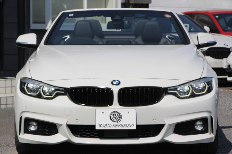 BMW 4シリーズ 440i ｶﾌﾞﾘｵﾚ Mｽﾎﾟｰﾂ ﾌﾟﾗｽP 最終ﾓﾃﾞﾙ ﾋｰﾀｰ黒革 ｴｱｶﾗｰ 直6ﾀｰﾎﾞB58新ｴﾝｼﾞﾝ 326馬力 19AW HUD 追従ACC ﾚｰﾝﾁｪﾝｼﾞ警告 ﾊｰﾏﾝｶｰﾄﾞﾝｻﾗｳﾝﾄﾞ液晶ﾒｰﾀｰ ﾀｯﾁ画面HDDﾅﾋﾞTV LEDﾍｯﾄﾞﾗｲﾄ 2年保証