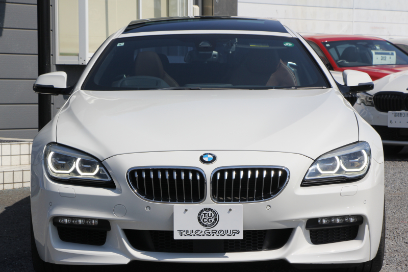 BMW 6シリーズ 640i ｸﾞﾗﾝｸｰﾍﾟMｽﾎﾟｰﾂ ﾌｪｲｽﾘﾌﾄ後 最終ﾓﾃﾞﾙ ｻﾝﾙｰﾌ 液晶ﾒｰﾀｰ HUD ｵﾌﾟｼｮﾝ20AW 新ﾃﾞｻﾞｲﾝLEDﾍｯﾄﾞﾗｲﾄ ﾋｰﾀｰ茶革 新HDDﾅﾋﾞTV Pｱｼｽﾄ TOPﾋﾞｭｰ&ｻｲﾄﾞｶﾒﾗ 追従ACC ﾚｰﾝﾁｪﾝｼﾞ警告 衝突軽減ﾌﾞﾚｰｷ 直6ﾀｰﾎﾞ320馬力 ｽﾏｰﾄｷｰ 2年保証