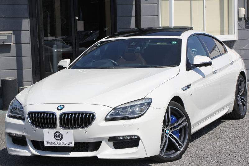 BMW 6シリーズ 640i ｸﾞﾗﾝｸｰﾍﾟMｽﾎﾟｰﾂ ﾌｪｲｽﾘﾌﾄ後 最終ﾓﾃﾞﾙ ｻﾝﾙｰﾌ 液晶ﾒｰﾀｰ HUD ｵﾌﾟｼｮﾝ20AW 新ﾃﾞｻﾞｲﾝLEDﾍｯﾄﾞﾗｲﾄ ﾋｰﾀｰ茶革 新HDDﾅﾋﾞTV Pｱｼｽﾄ TOPﾋﾞｭｰ&ｻｲﾄﾞｶﾒﾗ 追従ACC ﾚｰﾝﾁｪﾝｼﾞ警告 衝突軽減ﾌﾞﾚｰｷ 直6ﾀｰﾎﾞ320馬力 ｽﾏｰﾄｷｰ 2年保証