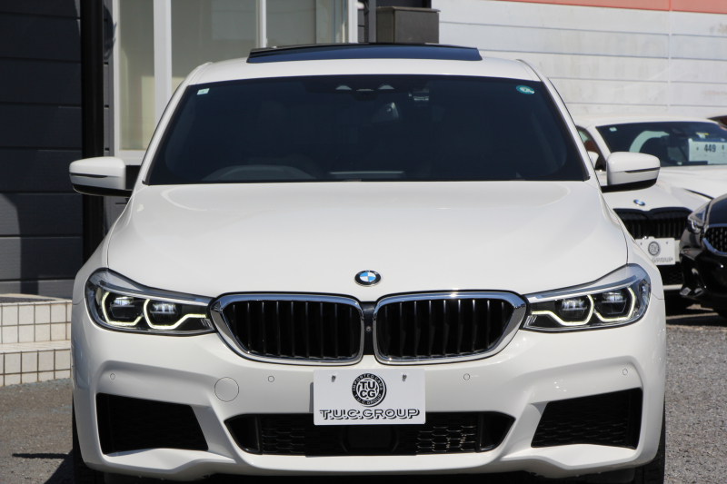 BMW 6シリーズ 630i ｸﾞﾗﾝﾂｰﾘｽﾓ Mｽﾎﾟｰﾂ ｾﾚｸﾄP ﾊﾟﾉﾗﾏｻﾝﾙｰﾌ 全席ﾋｰﾀｰ黒革 ﾘｱｼｰﾄ電動可倒調整 ﾊｰﾏﾝｶｰﾄﾞﾝ 追従ACC HUD LEDﾍｯﾄﾞﾗｲﾄ 4ｿﾞｰﾝｴｱｺﾝ 360度ｶﾒﾗ ﾀｯﾁ画面HDDﾅﾋﾞｼﾞｪｽﾁｬｰC ﾜｲﾔﾚｽ充電 ﾌﾙｾｸﾞTV 液晶ﾒｰﾀｰ  2年保証