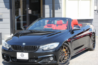 BMW 4シリーズ 435i ｶﾌﾞﾘｵﾚ Mｽﾎﾟｰﾂ 直6ﾀｰﾎﾞ306馬力 ﾋｰﾀｰ赤革 ﾊｲﾊﾟｰﾌｫｰｼﾞﾄﾞ20AW ﾋﾞﾙｼｭﾀｲﾝ車高調 Mﾊﾟﾌｫｰﾏﾝｽﾌﾞﾚｰｷ ｵﾚﾝｼﾞｷｬﾘﾊﾟｰ 追従ACC HUD LEDﾍｯﾄﾞﾗｲﾄ 衝突軽減ﾌﾞﾚｰｷ 車線逸脱警告 歩行者警告 HDDﾅﾋﾞTV 2年保証