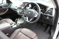 BMW X3 Xdrive20d Xﾗｲﾝ 真珠色 1ｵｰﾅ 全席ﾋｰﾀｰ茶革 HUD 追従ACC ｽﾃｱﾘﾝｸﾞｻﾎﾟｰﾄ 液晶ﾒｰﾀｰ ﾀｯﾁ画面対応HDDﾅﾋﾞTV LEDﾍｯﾄﾞﾗｲﾄ ｵｰﾄﾊｲﾋﾞｰﾑ 360度ｶﾒﾗ 電動ﾄﾗﾝｸ 衝突軽減ﾌﾞﾚｰｷ 車線逸脱警告 歩行者警告 2年保証