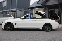 BMW 4シリーズ 440i ｶﾌﾞﾘｵﾚ Mｽﾎﾟｰﾂ 変更後B58新ｴﾝｼﾞﾝ 326馬力 直6ﾀｰﾎﾞ電動ｵｰﾌﾟﾝ 後期ﾃｰﾙ ﾋｰﾀｰ黒革 LEDﾍｯﾄﾞﾗｲﾄ 追従ACC HUD ﾚｰﾝﾁｪﾝｼﾞ警告 vorsteiner20AW KW車高調 3Dﾃﾞｻﾞｲﾝｽﾎﾟｲﾗｰ M4ﾄﾞｱﾐﾗｰ 2年保証