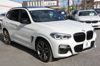 BMW X3 M40d ｾﾚｸﾄP 326馬力 3.0Lﾃﾞｨｰｾﾞﾙﾀｰﾎﾞﾊﾟﾉﾗﾏｻﾝﾙｰﾌ 全席ﾋｰﾀｰ黒革  ﾊｰﾏﾝｶｰﾄﾞﾝｻｳﾝﾄﾞHUD ﾘｱｼｰﾄ可倒調整 専用21AW Mｽﾎﾟｰﾂﾃﾞﾌ&ﾌﾞﾚｰｷ 追従ACC ｽﾃｱﾘﾝｸﾞｻﾎﾟｰﾄ ﾀｯﾁ画面HDDﾅﾋﾞTV 360度ｶﾒﾗ ｱﾝﾋﾞｴﾝﾄﾗｲﾄ 電動ﾄﾗﾝｸ 2年保証