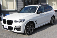 BMW X3 M40d ｾﾚｸﾄP 326馬力 3.0Lﾃﾞｨｰｾﾞﾙﾀｰﾎﾞﾊﾟﾉﾗﾏｻﾝﾙｰﾌ 全席ﾋｰﾀｰ黒革  ﾊｰﾏﾝｶｰﾄﾞﾝｻｳﾝﾄﾞHUD ﾘｱｼｰﾄ可倒調整 専用21AW Mｽﾎﾟｰﾂﾃﾞﾌ&ﾌﾞﾚｰｷ 追従ACC ｽﾃｱﾘﾝｸﾞｻﾎﾟｰﾄ ﾀｯﾁ画面HDDﾅﾋﾞTV 360度ｶﾒﾗ ｱﾝﾋﾞｴﾝﾄﾗｲﾄ 電動ﾄﾗﾝｸ 2年保証