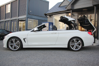 BMW 4シリーズ 435i ｶﾌﾞﾘｵﾚ Mｽﾎﾟｰﾂ 電動ｵｰﾌﾟﾝ 直6ﾀｰﾎﾞ306馬力 N55B30Aｴﾝｼﾞﾝ ﾋｰﾀｰ黒革 追従ACC LEDﾍｯﾄﾞﾗｲﾄ HUD 19AW HDDﾅﾋﾞﾌﾙｾｸﾞTV 衝突軽減ﾌﾞﾚｰｷ 車線逸脱警告 歩行者警告 ﾊﾟﾄﾞﾙｼﾌﾄ 8速AT 2年保証