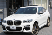 BMW X4 M40i 1ｵｰﾅ ﾊﾟﾉﾗﾏｻﾝﾙｰﾌ 全席ﾋｰﾀｰ黒革 360馬力 直6ﾀｰﾎﾞｱﾀﾞﾌﾟﾃｨﾌﾞMｻｽ Mspﾌﾞﾚｰｷ 液晶ﾒｰﾀｰ 360度ｶﾒﾗ Pｱｼｽﾄ ﾀｯﾁ画面HDDﾅﾋﾞTV LEDﾍｯﾄﾞﾗｲﾄ ｵｰﾄﾊｲﾋﾞｰﾑ 電動ﾄﾗﾝｸ 専用21AW&ﾃﾞﾌ 2年保証