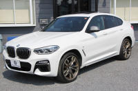 BMW X4 M40i 1ｵｰﾅ ﾊﾟﾉﾗﾏｻﾝﾙｰﾌ 全席ﾋｰﾀｰ黒革 360馬力 直6ﾀｰﾎﾞｱﾀﾞﾌﾟﾃｨﾌﾞMｻｽ Mspﾌﾞﾚｰｷ 液晶ﾒｰﾀｰ 360度ｶﾒﾗ Pｱｼｽﾄ ﾀｯﾁ画面HDDﾅﾋﾞTV LEDﾍｯﾄﾞﾗｲﾄ ｵｰﾄﾊｲﾋﾞｰﾑ 電動ﾄﾗﾝｸ 専用21AW&ﾃﾞﾌ 2年保証