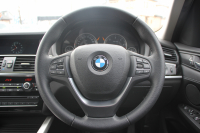 BMW X3 Xdrive20d 最終ﾓﾃﾞﾙ 4WD 1ｵｰﾅ ﾋｰﾀｰ黒革 追従ACC ﾚｰﾝﾁｪﾝｼﾞ警告 変更後新iﾄﾞﾗｲﾌﾞHDDﾅﾋﾞTV 360度ｶﾒﾗ Bｶﾒﾗ 電動ﾄﾗﾝｸ 衝突軽減ﾌﾞﾚｰｷ 車線変更警告 車線逸脱警告 Bluetooth接続 ｽﾏｰﾄｷｰ 2年保証