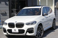 BMW X3 M40i ｾﾚｸﾄP ﾌｧｽﾄﾄﾗｯｸP 387馬力 直6ｶﾞｿﾘﾝﾀｰﾎﾞﾊﾟﾉﾗﾏｻﾝﾙｰﾌ ﾊｰﾏﾝｶｰﾄﾞﾝｻｳﾝﾄﾞﾋｰﾀｰ茶革 Mｽﾎﾟｰﾂｼｰﾄ ｱﾀﾞﾌﾟﾃｨﾌﾞMｻｽ individual21AW BMWﾗｲﾌﾞｺｯｸﾋﾟｯﾄﾞ360度ｶﾒﾗ ﾀｯﾁ画面HDDﾅﾋﾞTV ｱｯﾌﾟﾙｶｰﾌﾟﾚｲ ｱﾝﾋﾞｴﾝﾄﾗｲﾄ 2年保証